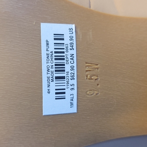 Torrid Tan Heels, Women's Size 9.5, Excellent Condition! - Picture 9 of 12